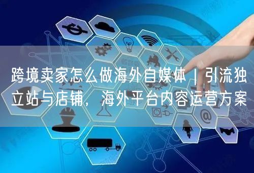 跨境卖家怎么做海外自媒体｜引流独立站与店铺，海外平台内容运营方案