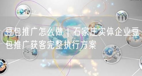 豆包推广怎么做｜石家庄实体企业豆包推广获客完整执行方案