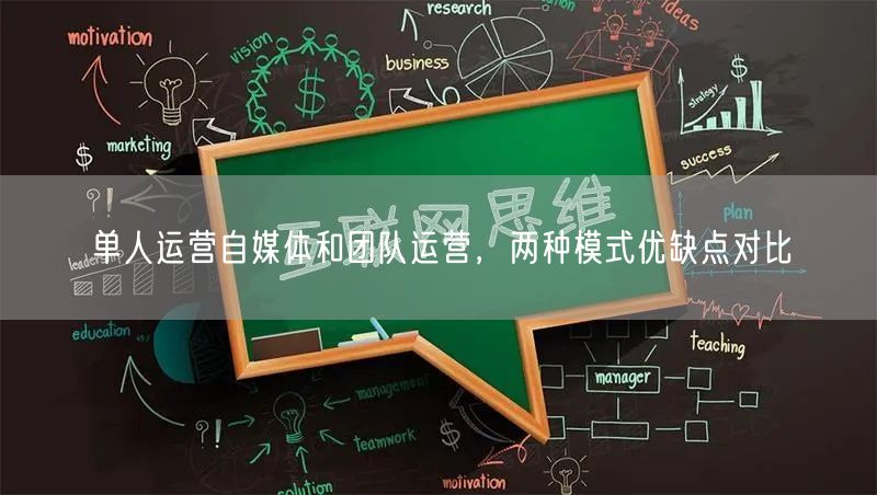 单人VS团队：自媒体运营模式优缺点深度对比