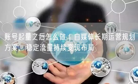 账号起量后运营指南：自媒体长期规划与变现布局