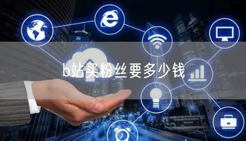 b站买粉丝要多少钱
