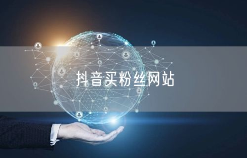 抖音买粉丝网站