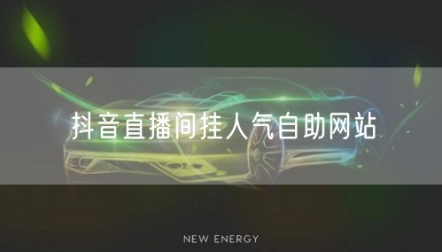 抖音直播间挂人气自助网站