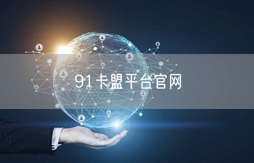 91卡盟平台官网