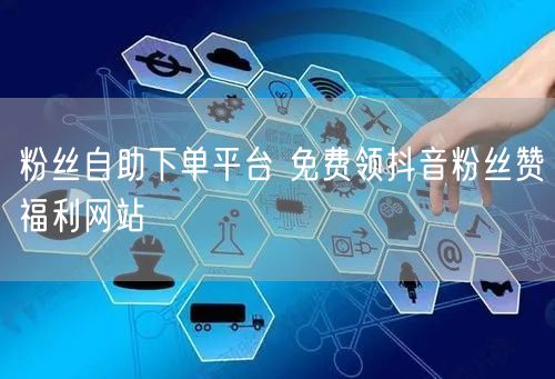 粉丝自助下单平台 免费领抖音粉丝赞福利网站
