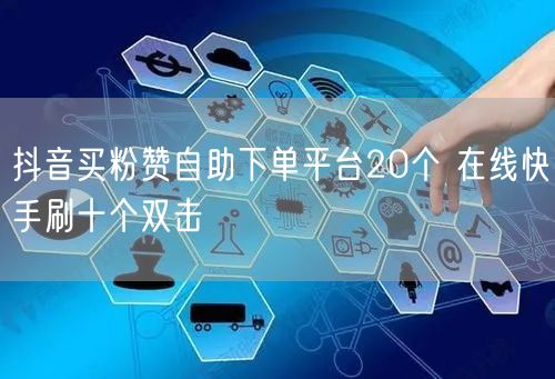 抖音买粉赞自助下单平台20个 在线快手刷十个双击