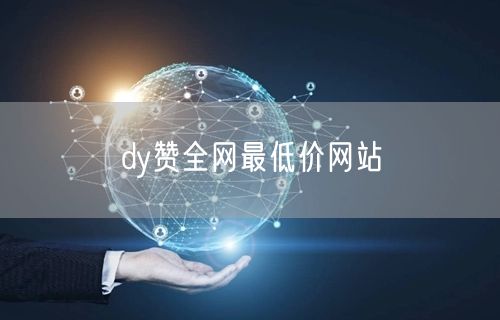 dy赞全网最低价网站