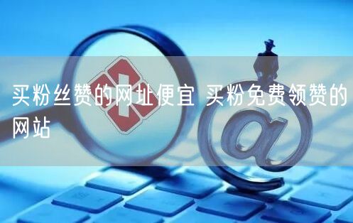 买粉丝赞的网址便宜 买粉免费领赞的网站