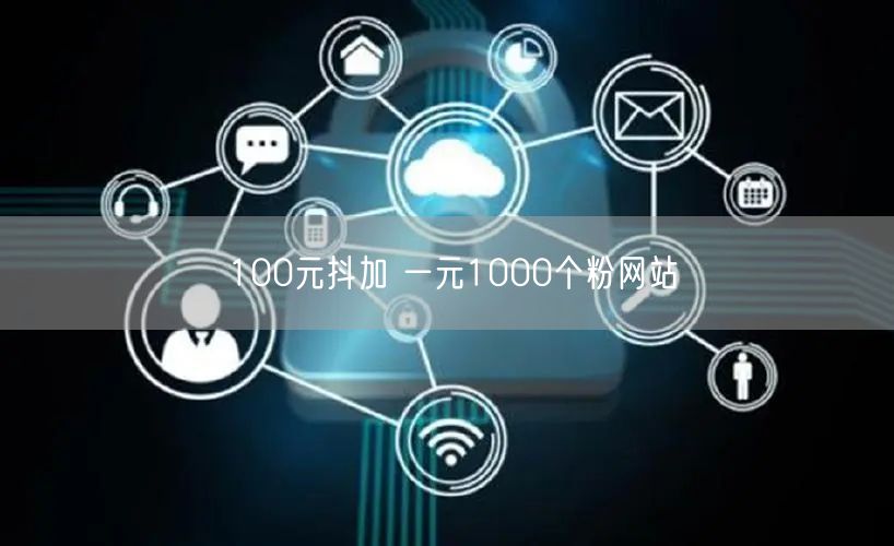 100元抖加 一元1000个粉网站