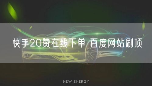 快手20赞在线下单 百度网站刷顶