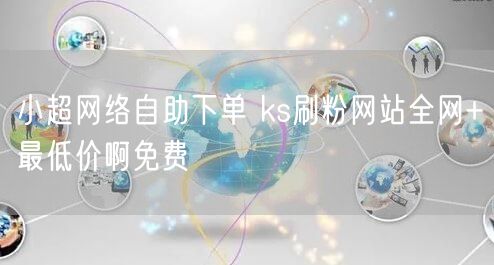 小超网络自助下单 ks刷粉网站全网+最低价啊免费