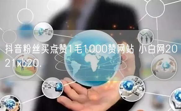 抖音粉丝买点赞1毛1000赞网站 小白网2021xb20.㏄
