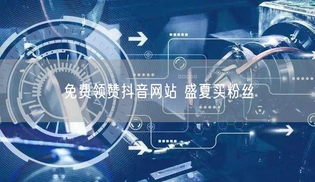 免费领赞抖音网站 盛夏买粉丝
