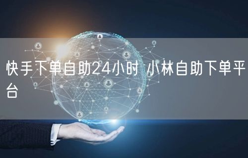 快手下单自助24小时 小林自助下单平台