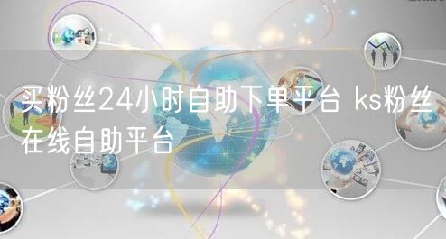 买粉丝24小时自助下单平台 ks粉丝在线自助平台