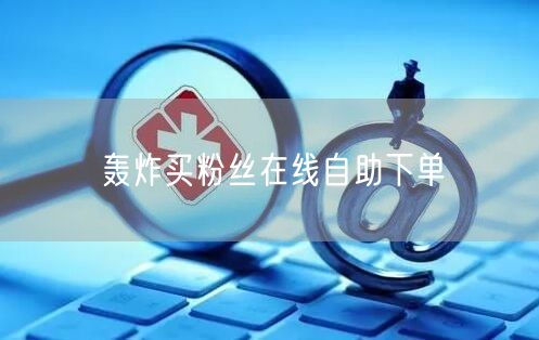 轰炸买粉丝在线自助下单