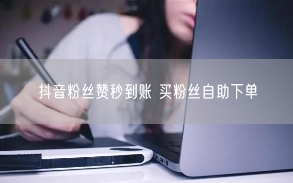 抖音粉丝赞秒到账 买粉丝自助下单