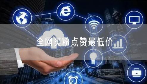 全网买粉点赞最低价