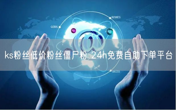 ks粉丝低价粉丝僵尸粉 24h免费自助下单平台
