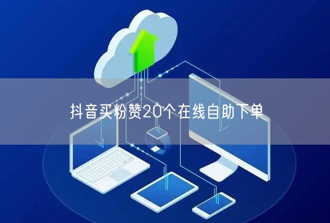 抖音买粉赞20个在线自助下单