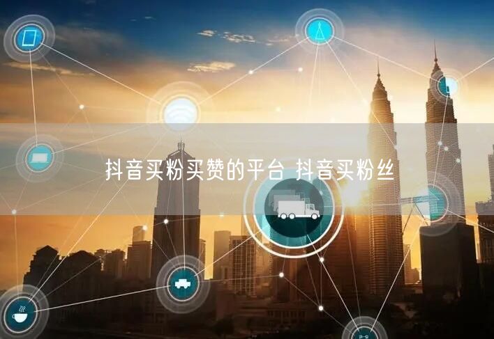 抖音买粉买赞的平台 抖音买粉丝